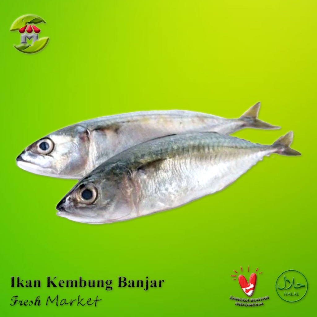 

[JAKPUS] Ikan Kembung Banjar Pack 900gr - 1kg