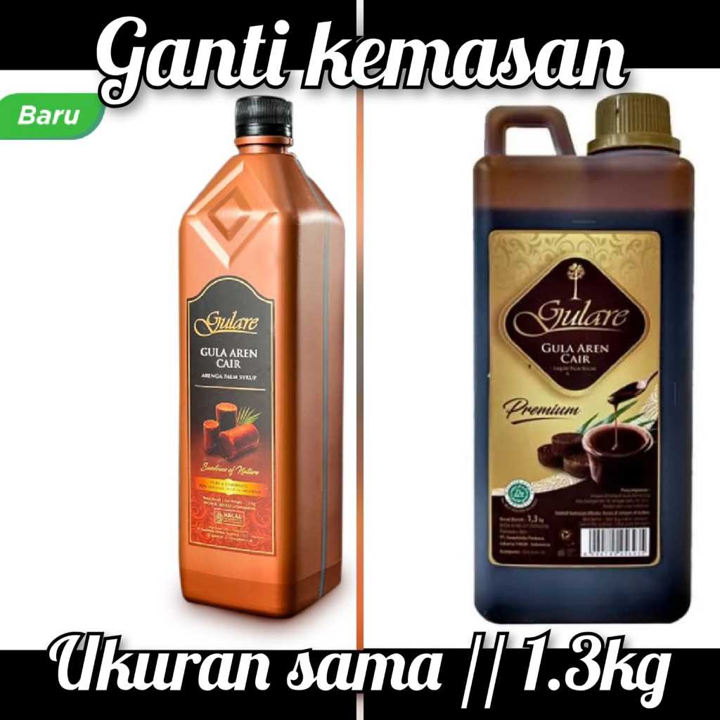 

GULARE gula aren cair sirup cair 1,liter