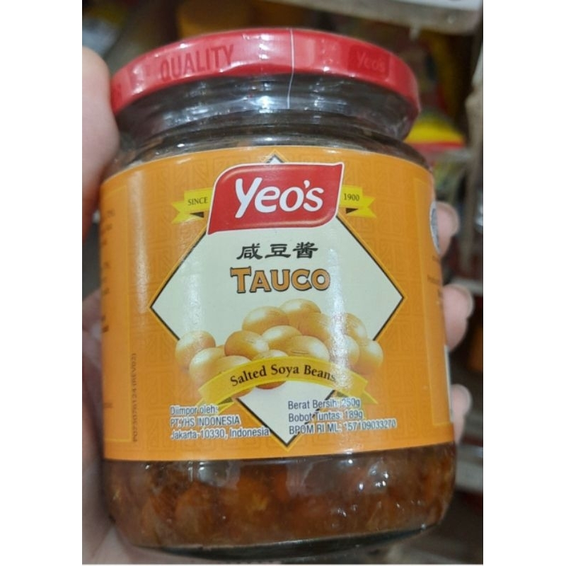 

Tauco/Salted soya beans yeos 250gr