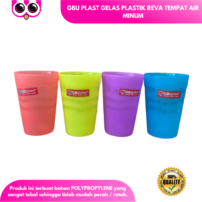 Gbu Plast Gelas Plastik Reva Tempat Air Minum