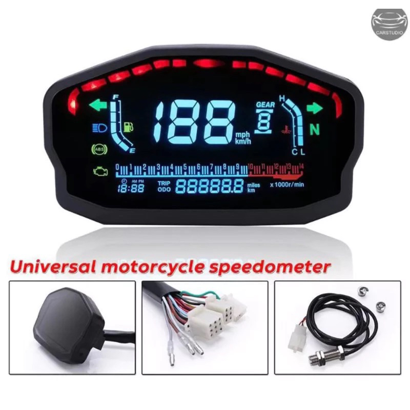 speedometer / odometer / spidometer digital model  koso rx4n rx 4 n