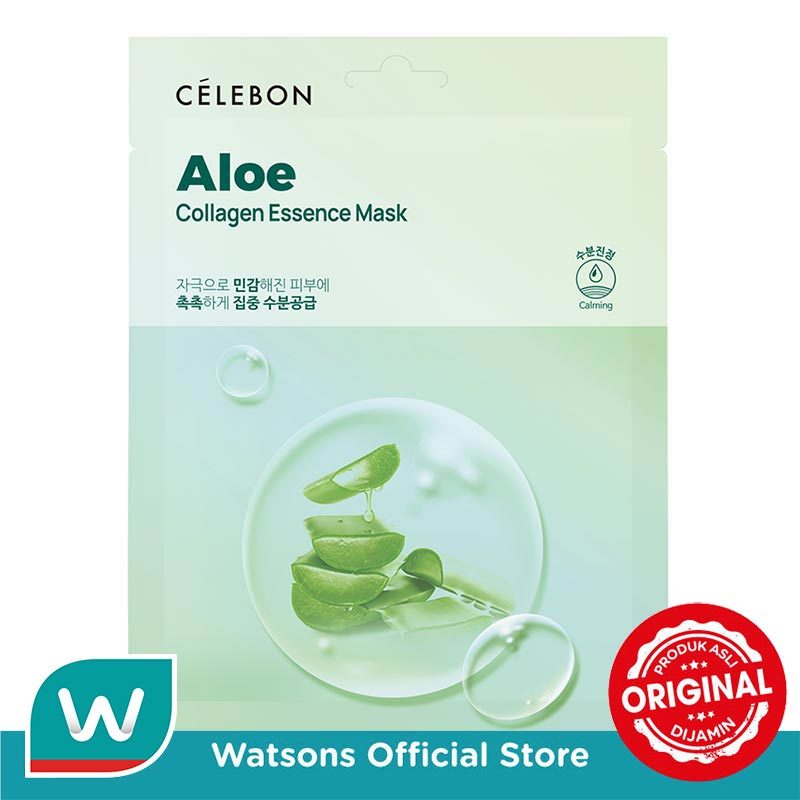 Celebon Collagen Essence Aloe Mask 1s