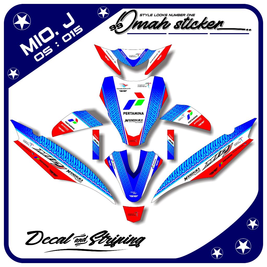 decal mio j full body .stiker decal mio j full body . ADT.015