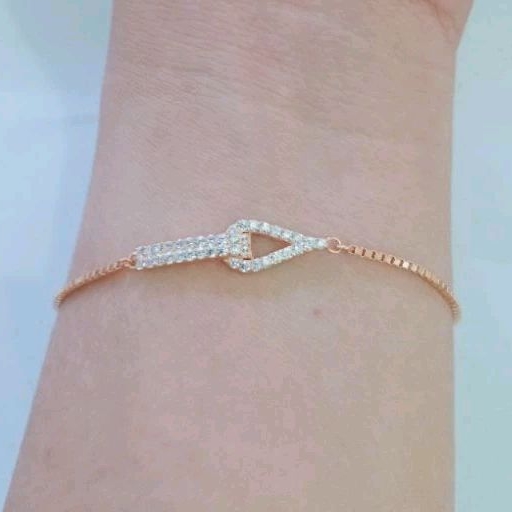 Gelang tangan serut Asli perak silver 925 lapis emas gel02