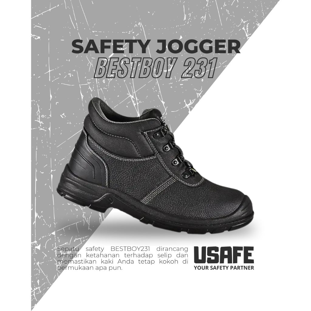 (GARANSI ) Sepatu Safety Jogger Bestboy231 Bestboy 2