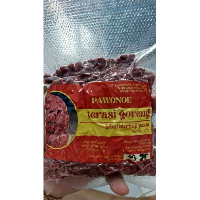 

Terasi Goreng asli Terasi Puger 0,25 KG