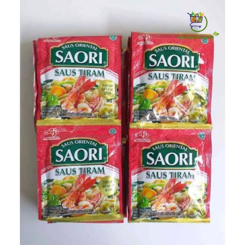

Saori saus tiram sachet 23ml/harga per sachet