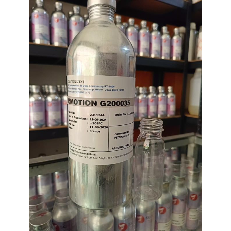 Bibit Parfume Aigner Blue Emotion By Creation scent Repack 100ml