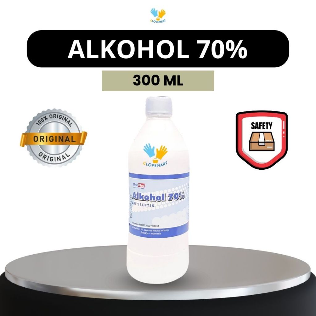 Alkohol 70% 300 ml / Alkohol 70% 300 cc / Alkohol no