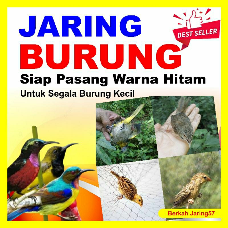 jaring burung/jaring burung kecil/jaring burung siap pasang