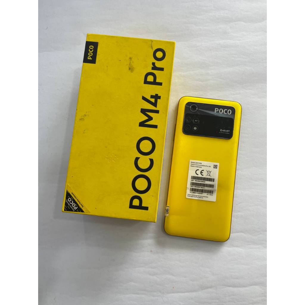 POCO M4 PRO 8/256GB SECOND HP BOX GARANSI