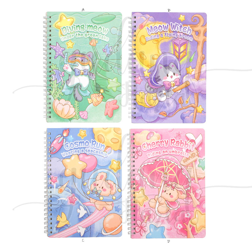 

Notebook A5 Spiral Motif Meow Meow Buku Tulis Motif Kucing Lucu GH 308548
