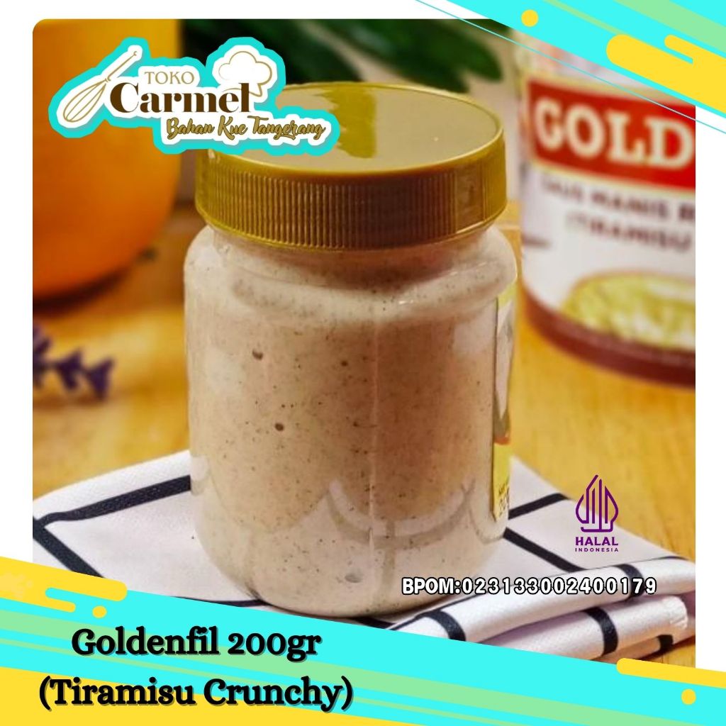 Selai Goldenfil Crunchy 200gr - FREE Bubble Wrap 4