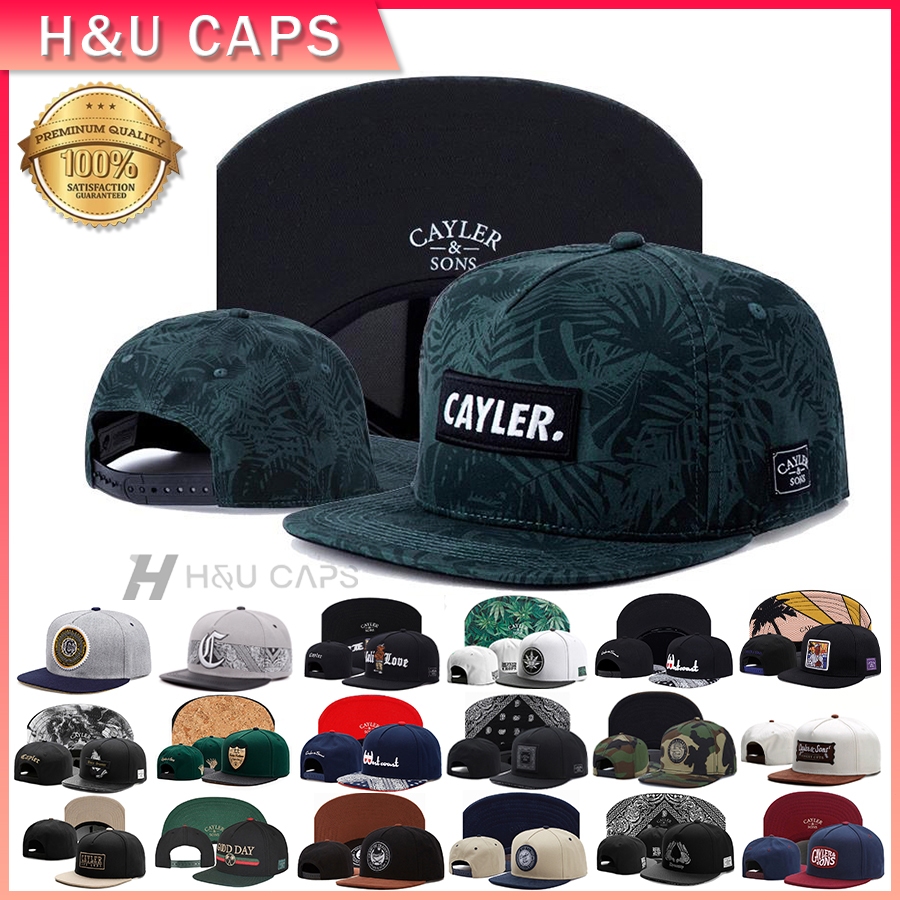 Topi cayler dan sons topi Snapback hip hop bordir merek tide untuk pria dan wanita Snapback cap 2PAC