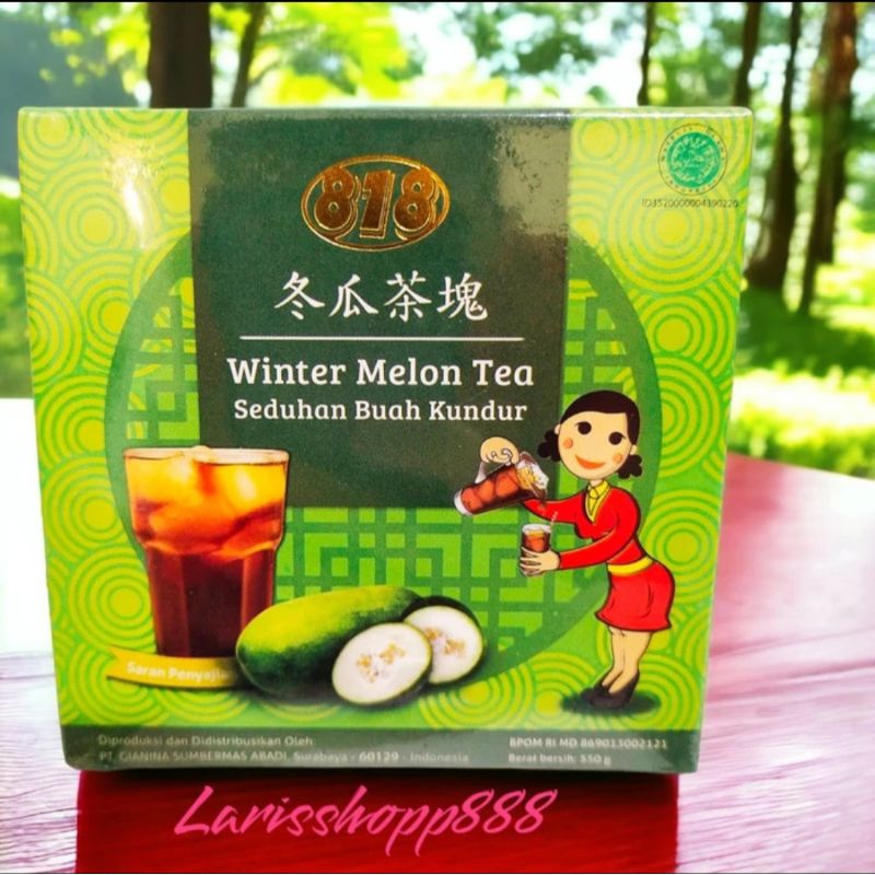 

winter melon tea 818 / seduhan buah kundur teh kundur manis wangi LS