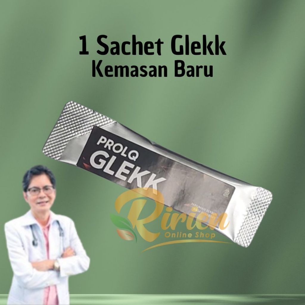 GLEKK ASLI ORIGINAL PER 1 SACHET MENAMBAH STAMINA PRIA OBAT HERBAL VITALITAS TAHAN LAMA REKOMENDASI 