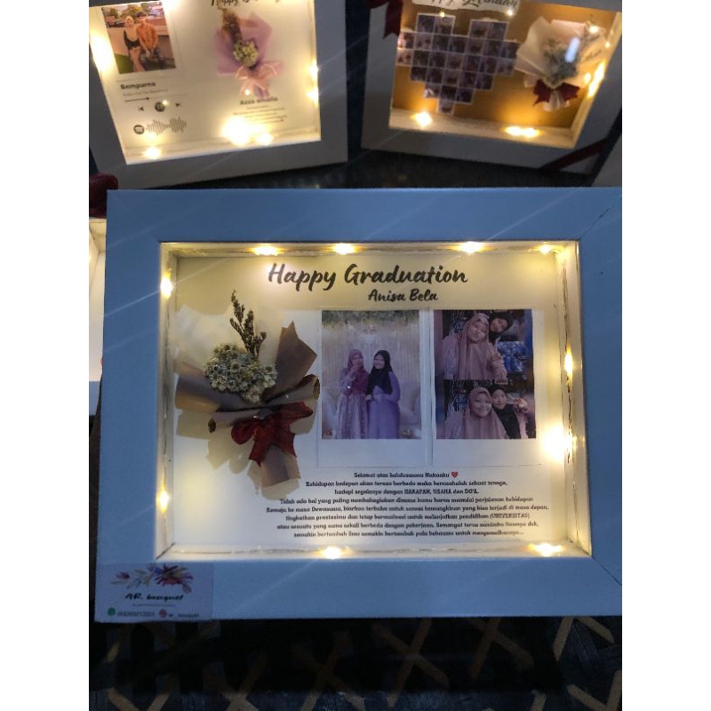 Dried flower 15x20cm besar terbaru kado ultah cewe  kado wisuda  pacar hadiah valentine kado pernika