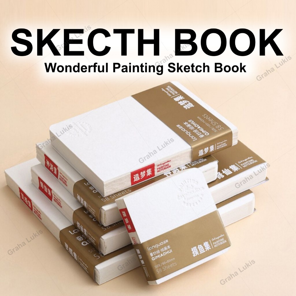 

Languo Painting Notebook / Wonderfull Painting SketchBook