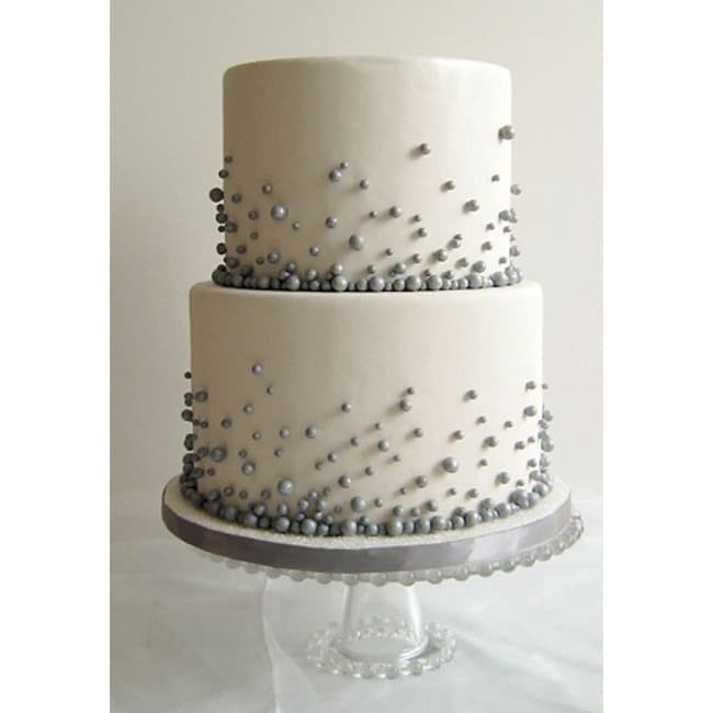 

Sugar Pearl Silver Dragees Cake Dessert Decoration Hiasan Kue Mutiara