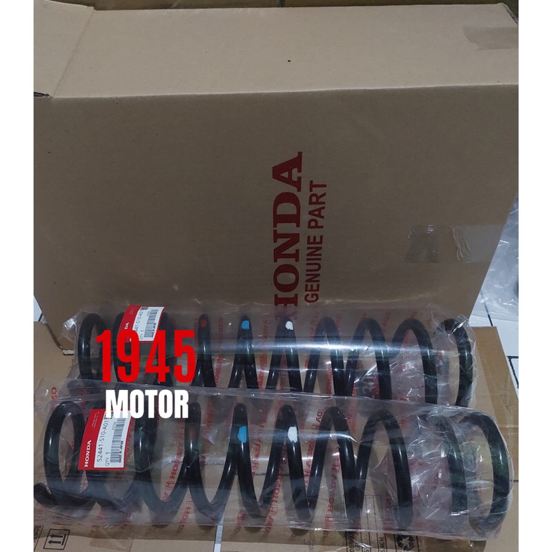 coil spring per keong ulir belakang honda CRV gen1 th 96-2001 asli gres
