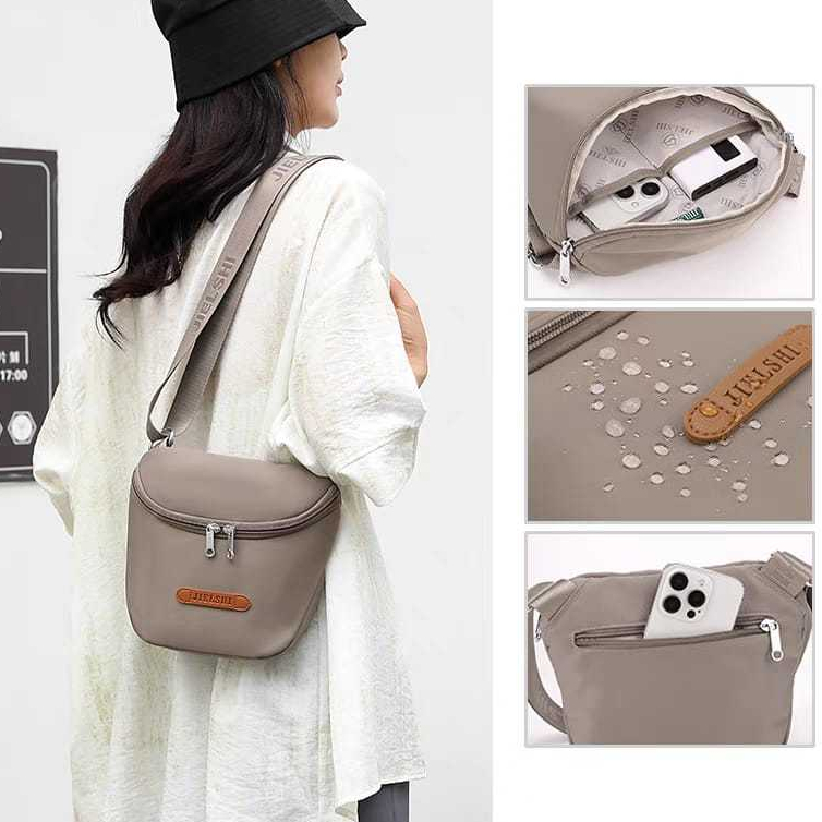 JIELSHIi Tas Parasut sling Bag Wanita Tas Selempang Import Premium terbaru | Tas Jielshi Selempang W