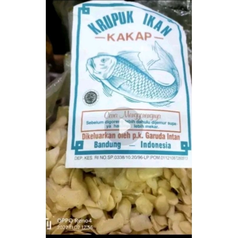 

Kerupuk Ikan Kakap Mentah 250gr