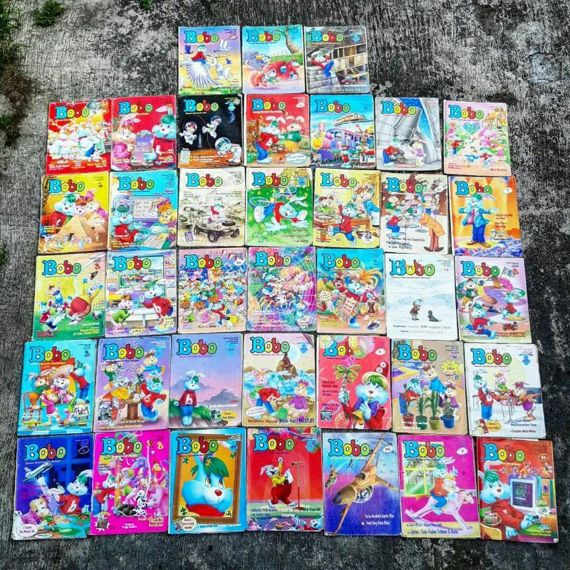majalah bobo terbit tahun 2000-2002