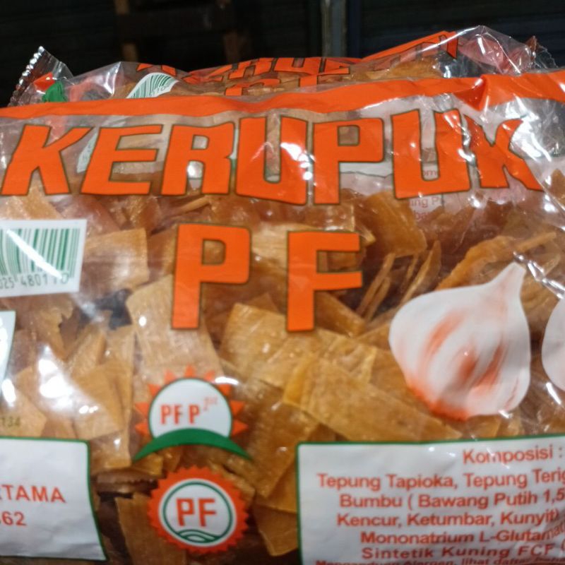 

krupuk PF 1 bungkus Isi 500 gram