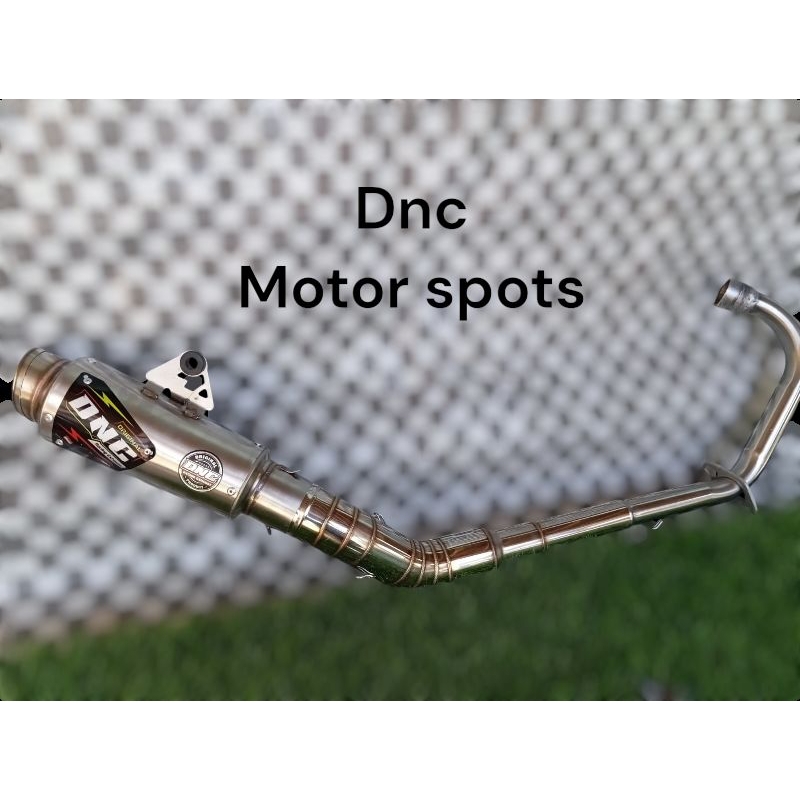 KNALPOT DNC ORIGINAL BUAT MOTOR SATRIA FU FULSET INLET50 KNALPOT RACING STANDAR FU INLET50 NGEBAS GA