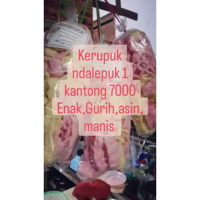 

krupuk ndalepuk,