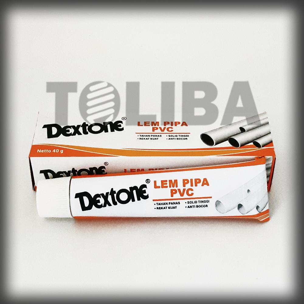 lem pipa pvc dextone lem paralon rekat kuat anti bocor tahan panas / lem dextone asli original