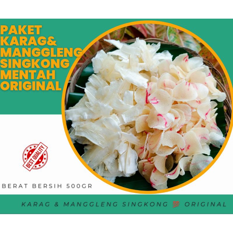 

PAKET KARAG & MANGGLENG 500gr 2 PODUK ORIGINAL