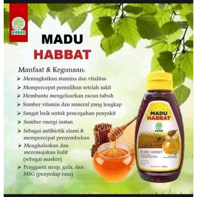 

MADU HABBAT | HNI - HPAI | 250gr