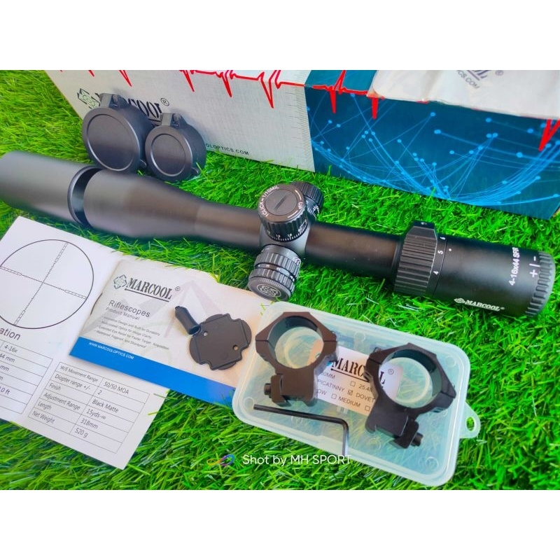 telescope MARCOOL EVOLVER 4-16x44 SFIR retikel nyala