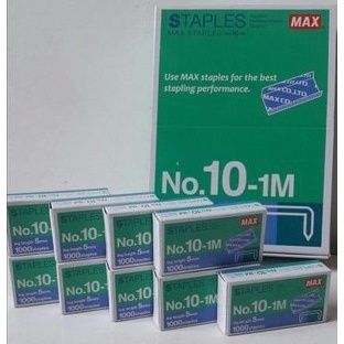 

BIG DISCOUNT Isi Staples Refill Staples Kecil Merk MAX No 1 Isi 2 box