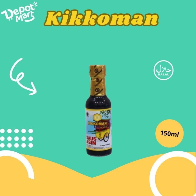 

Kikkoman Kecap Asin Jepang 150ml