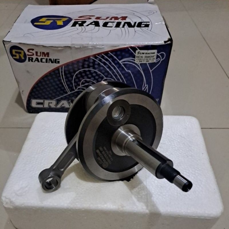 Kruk as, Bandul,crank shaft jupiter mx 5S,mx king SUM RACING +4.8MM