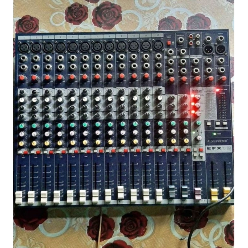 soundcraft 12 chanel EFX-12 Mixer Audio (second)