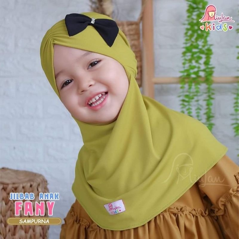 JILBAB ANAK FANNY, MIULAN KIDS, JILBAB MIULAN KIDS, JILBAB ANAK, JILBAB PITA BY MIULAN, JILBAB NON P
