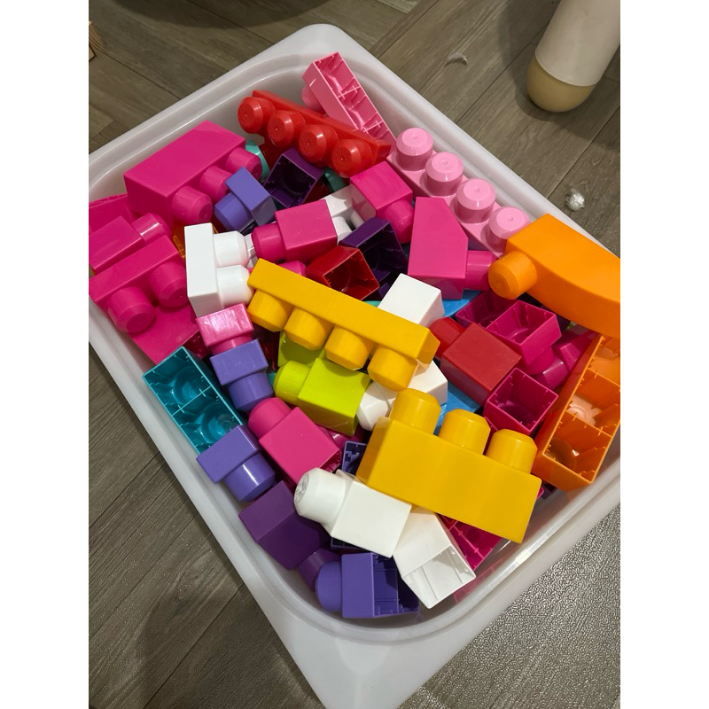 Preloved Megablock Ori + Magnetic tiles