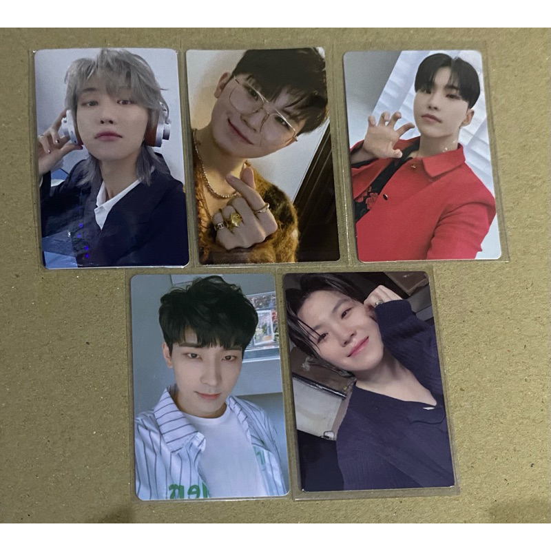[BOOKED] BUNDLE SEVENTEEN WOOZI TTT RUBY RANDOM PHOTOCARD RPC