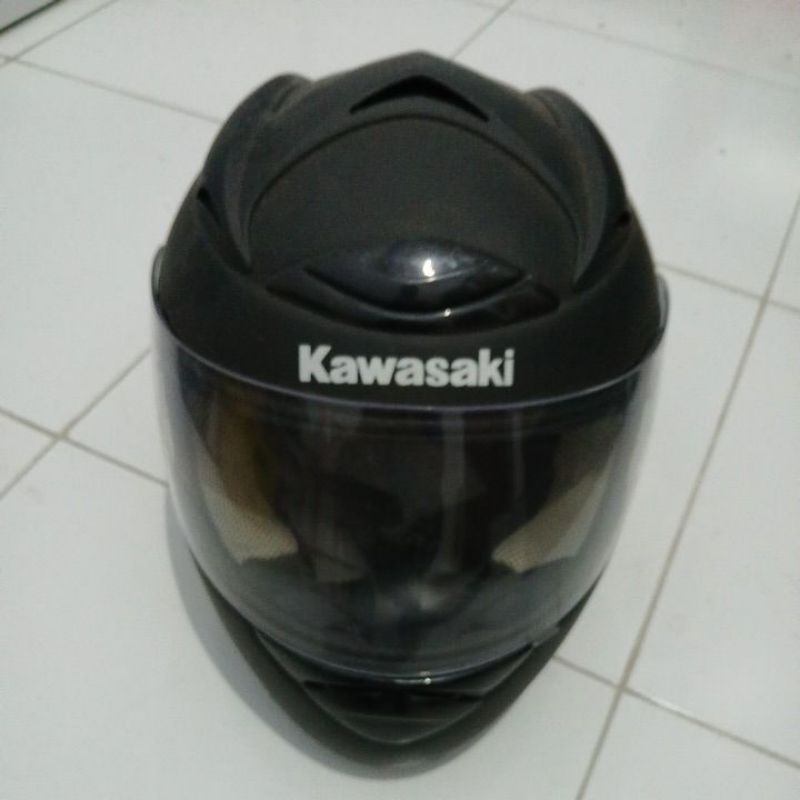 Helm Full Face Ninja Kawasaki Ukuran L