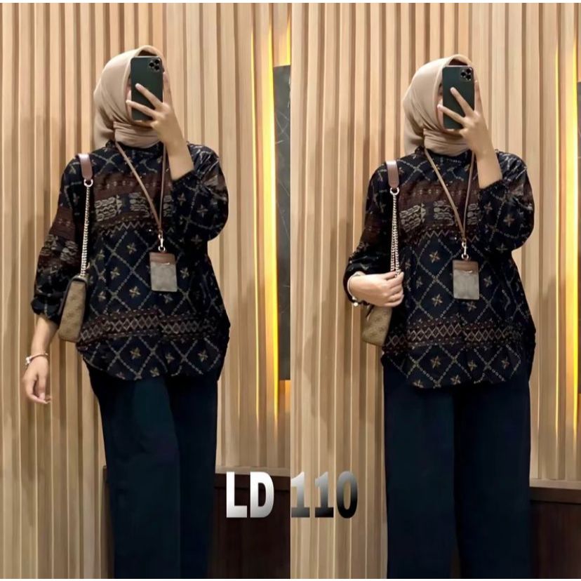 TARISYA SET MOTIF | SETELAN RAYON MIX KRINKLE TERBARU KEKINIAN 2024/one set wanita kekinian crinkle/