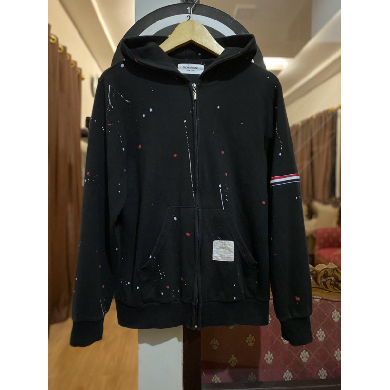 Hoodie Zipper Thom Browne Galaxy