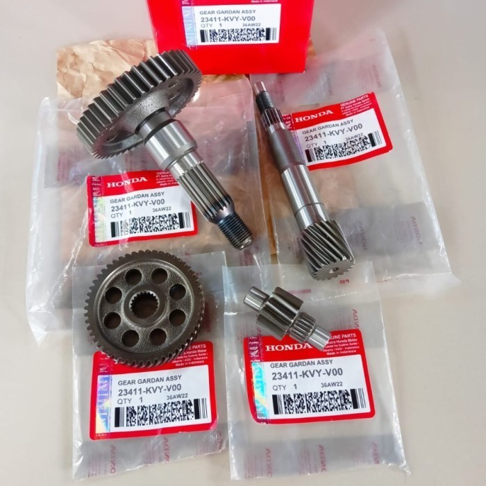 GEAR RASIO KOMPLIT BEAT KVY KARBU BEAT LAMA SPACY KARBU SCOOPY KARBU GIGI RASIO SET