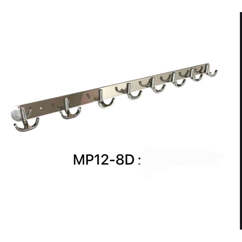 Kapstok Baju Double Stainless / Gantungan Baju / Kapstok Baju / Kaitan Baju Double Stainless