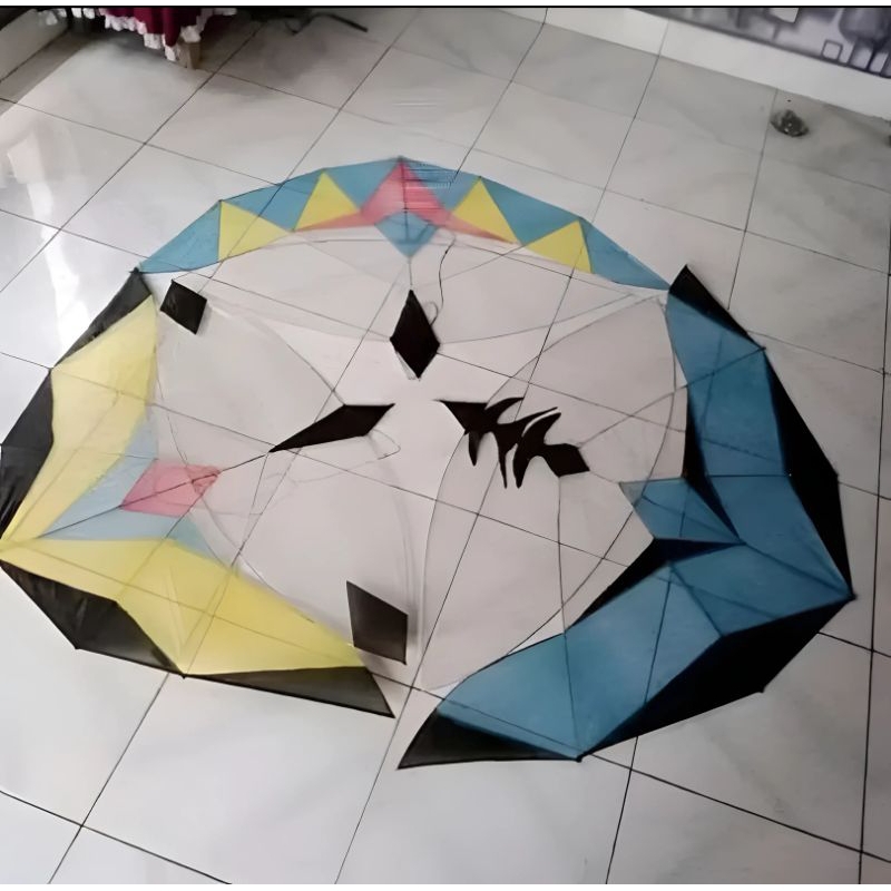 ( Ready Star) Layangan Papiran Sudah Siap Pakai //  Cocok Buat Lomba // Siap Terbang