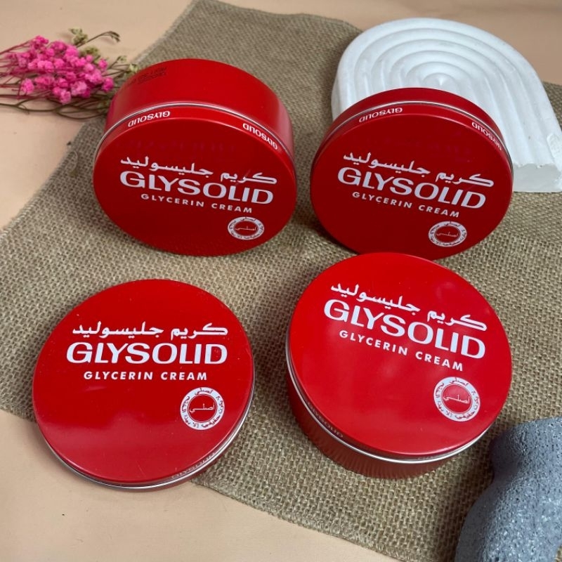 Glysolid Glycerin Cream 125ml 250ml Original - Krim Kulit Kering Pecah Pecah & Kasar BPOM