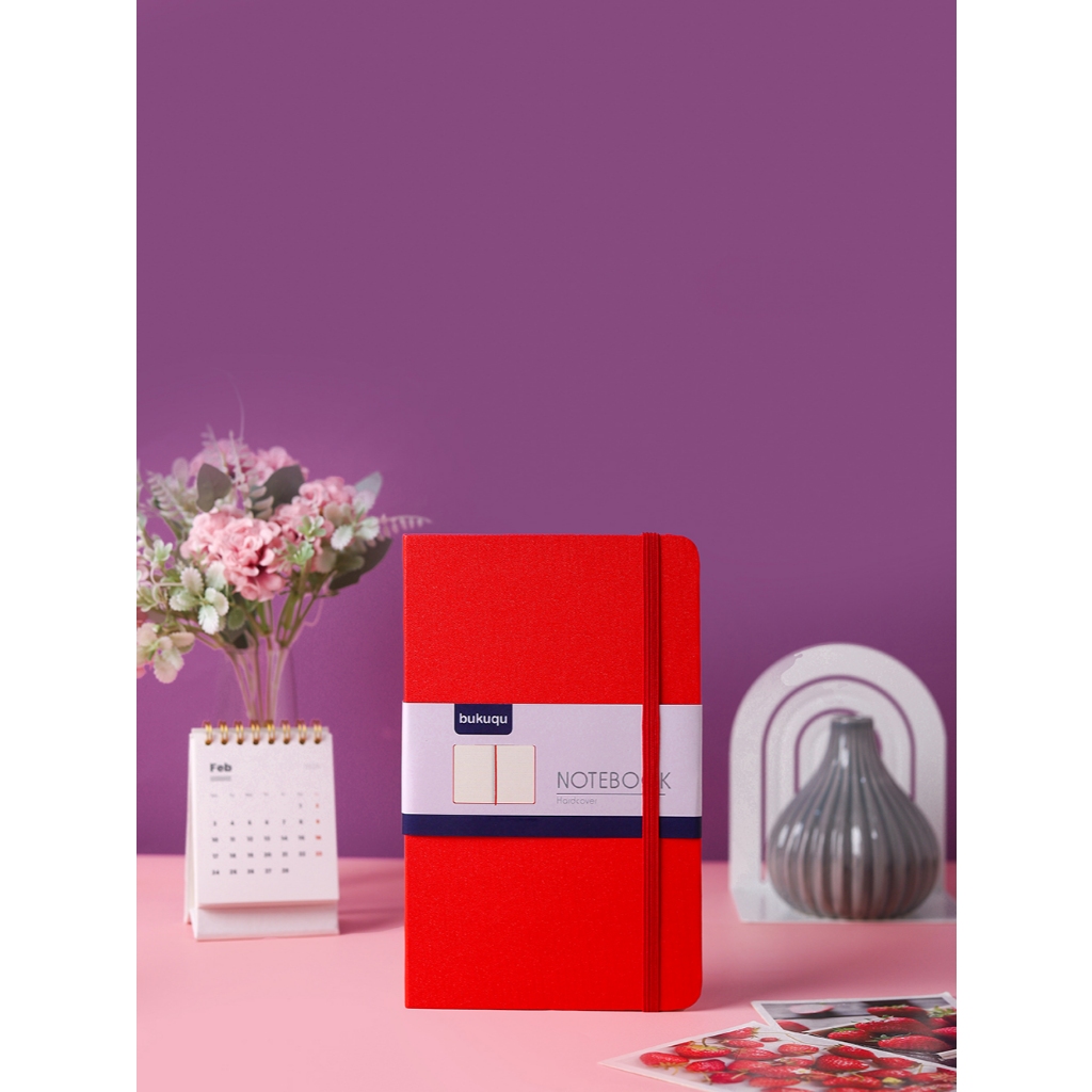 

bukuqu Classic Notebook Merah, Polos