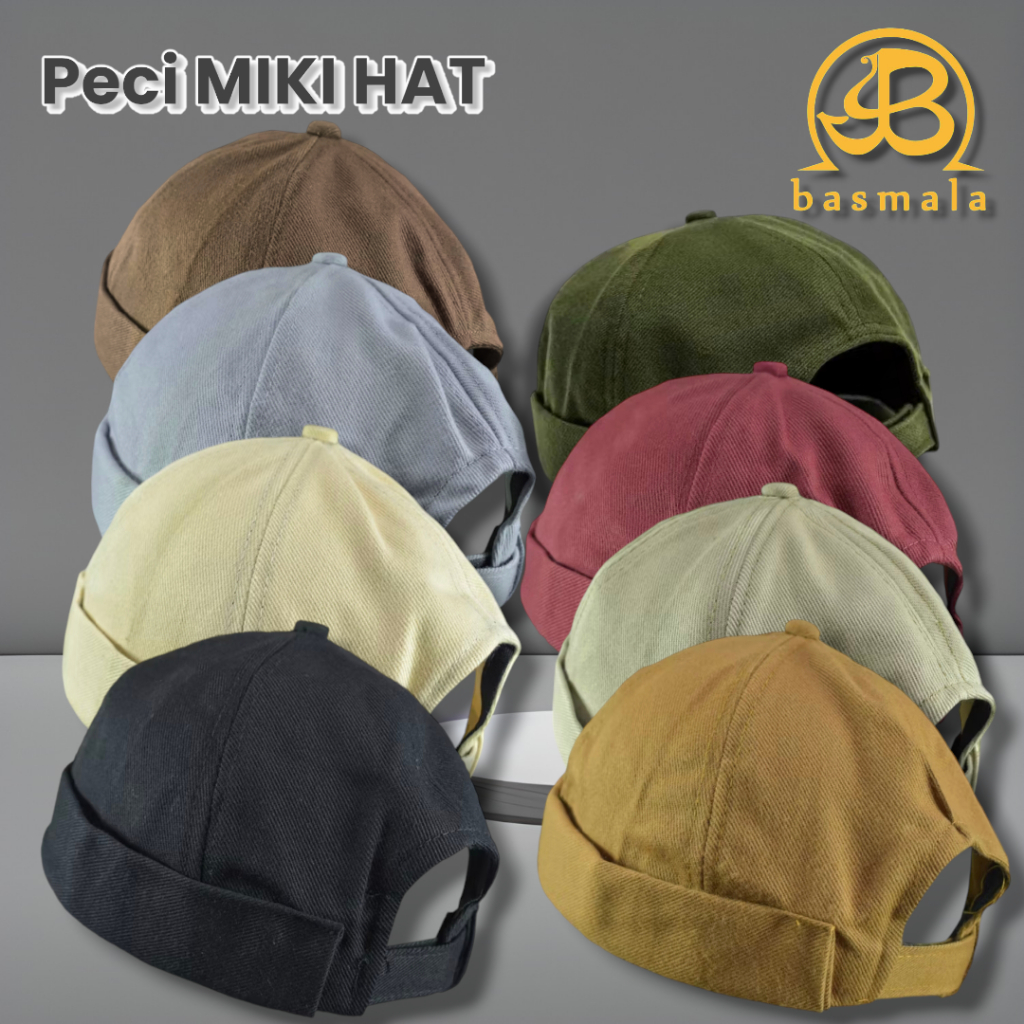 Peci Mikihat Premium Topi Miki hat Muslim Peci Topi Miki hat Tebal Peci Mikihat Uas